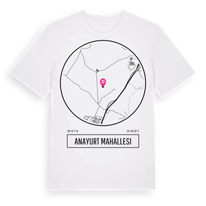 Anayurt Mahallesi t-shirt – ekologisk bomull t-shirt från Pinshirt