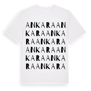 Ankara ordlek t-shirt – ekologisk bomull t-shirt från Pinshirt