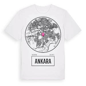 Ankara t-shirt – ekologisk bomull t-shirt från Pinshirt
