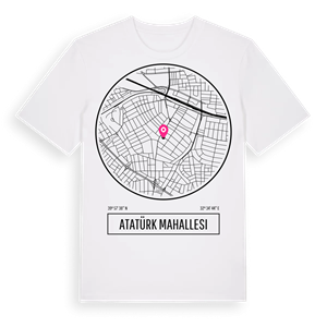 Atatürk Mahallesi t-shirt – ekologisk bomull t-shirt från Pinshirt