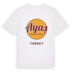 Ayaş cirkel t-shirt – ekologisk bomull t-shirt från Pinshirt