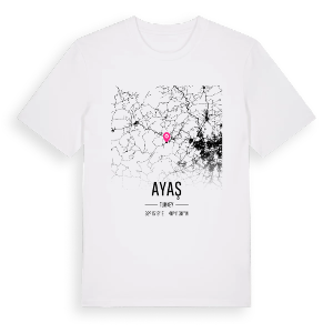 Ayaş karta t-shirt – ekologisk bomull t-shirt från Pinshirt