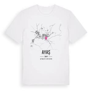 Ayaş karta t-shirt – ekologisk bomull t-shirt från Pinshirt