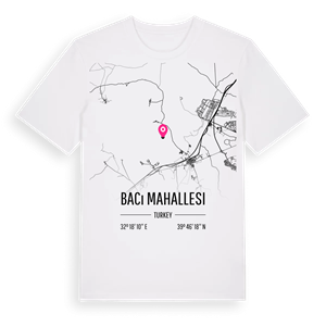 Bacı Mahallesi karta t-shirt – ekologisk bomull t-shirt från Pinshirt