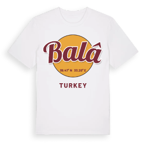 Balâ cirkel t-shirt – ekologisk bomull t-shirt från Pinshirt