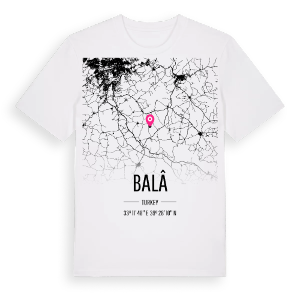 Balâ karta t-shirt – ekologisk bomull t-shirt från Pinshirt
