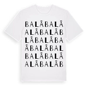 Balâ ordlek t-shirt – ekologisk bomull t-shirt från Pinshirt