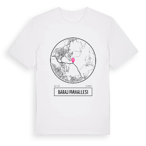 Baraj Mahallesi t-shirt – ekologisk bomull t-shirt från Pinshirt