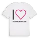 Jag älskar Başağaç Mahallesi t-shirt stort tryck