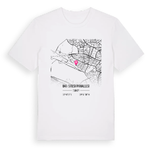 Batı Sitesi Mahallesi karta t-shirt – ekologisk bomull t-shirt från Pinshirt