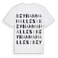 Beynam Mahallesi ordlek t-shirt
