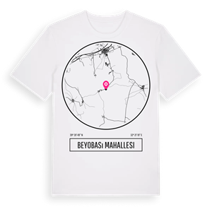 Beyobası Mahallesi t-shirt – ekologisk bomull t-shirt från Pinshirt