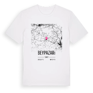 Beypazarı karta t-shirt – ekologisk bomull t-shirt från Pinshirt