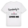 Någon i Buğra Mahallesi älskar mig t-shirt