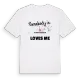 Någon i Buğralar Mahallesi älskar mig t-shirt