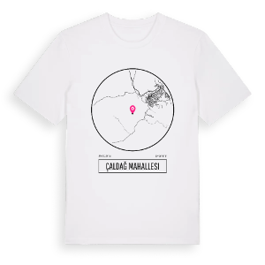 Çaldağ Mahallesi t-shirt – ekologisk bomull t-shirt från Pinshirt