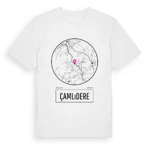 Çamlıdere t-shirt – ekologisk bomull t-shirt från Pinshirt