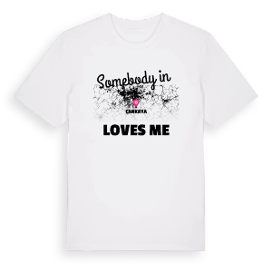 Någon i Çankaya älskar mig t-shirt – ekologisk bomull t-shirt från Pinshirt