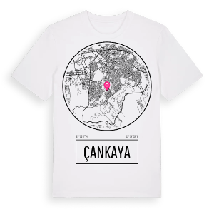 Çankaya t-shirt – ekologisk bomull t-shirt från Pinshirt