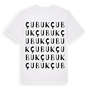 Çubuk ordlek t-shirt – ekologisk bomull t-shirt från Pinshirt