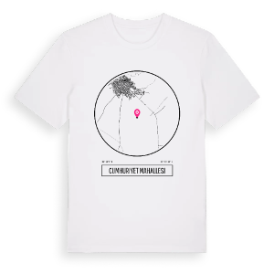 Cumhuriyet Mahallesi t-shirt – ekologisk bomull t-shirt från Pinshirt