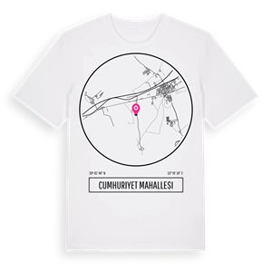 Cumhuriyet Mahallesi t-shirt – ekologisk bomull t-shirt från Pinshirt
