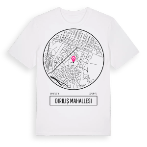 Diriliş Mahallesi t-shirt – ekologisk bomull t-shirt från Pinshirt
