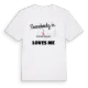 Någon i Doğanlar Mahallesi älskar mig t-shirt