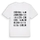 Eğerlikozören Mahallesi ordlek t-shirt