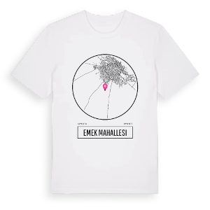 Emek Mahallesi t-shirt – ekologisk bomull t-shirt från Pinshirt