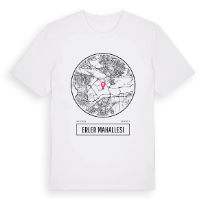 Erler Mahallesi t-shirt – ekologisk bomull t-shirt från Pinshirt