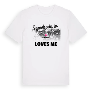 Någon i Etimesgut älskar mig t-shirt – ekologisk bomull t-shirt från Pinshirt