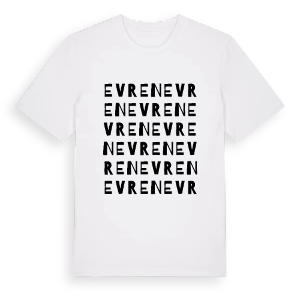 Evren ordlek t-shirt – ekologisk bomull t-shirt från Pinshirt