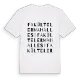 Fakülteler Mahallesi ordlek t-shirt