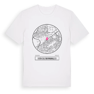 Fatih Sultan Mahallesi t-shirt – ekologisk bomull t-shirt från Pinshirt