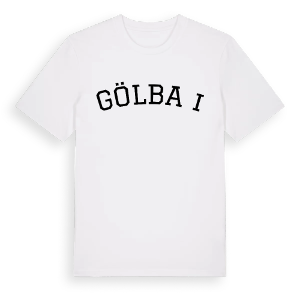 Gölbaşı böjd t-shirt – ekologisk bomull t-shirt från Pinshirt