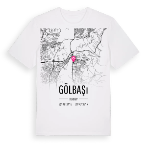 Gölbaşı karta t-shirt – ekologisk bomull t-shirt från Pinshirt