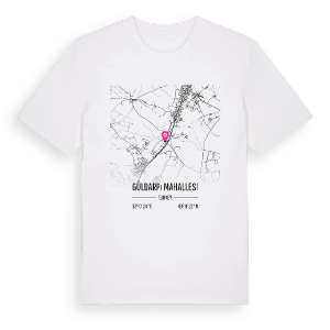 Güldarpı Mahallesi karta t-shirt – ekologisk bomull t-shirt från Pinshirt