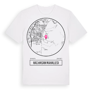 Hacıhasan Mahallesi t-shirt – ekologisk bomull t-shirt från Pinshirt