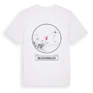 Hacıveli Mahallesi t-shirt – ekologisk bomull t-shirt från Pinshirt