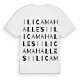 Ilıca Mahallesi ordlek t-shirt