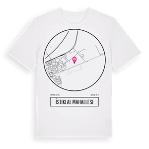 İstiklal Mahallesi t-shirt – ekologisk bomull t-shirt från Pinshirt
