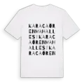 Karacaören Mahallesi ordlek t-shirt