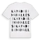 Kayadibi Mahallesi ordlek t-shirt
