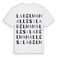 Label Mahallesi ordlek t-shirt
