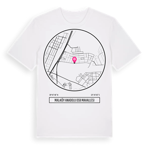 Malıköy Anadolu OSB Mahallesi t-shirt – ekologisk bomull t-shirt från Pinshirt