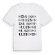 Memlik Mahallesi ordlek t-shirt