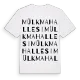 Mülk Mahallesi ordlek t-shirt