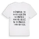 Müsellim Mahallesi ordlek t-shirt