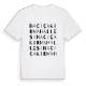Naci Çakır Mahallesi ordlek t-shirt